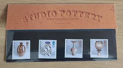 Buy GB Presentation Pack 184 Studio Pottery 1987 • 2£