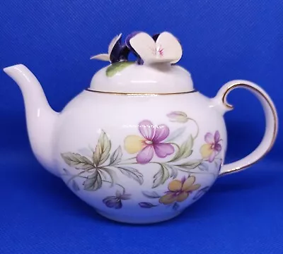 Buy Royale Stratford The Country Cottage Teapot Collection ~ Viola Tricolor • 35£