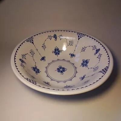 Buy Mason's Ironstone Denmark Blue 22.5 Cm Ceramic Serving Bowl • 18.99£