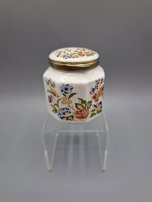 Buy Aynsley Fine Bone China  Cottage Garden  Trinket Box With Hinged Lid • 7£