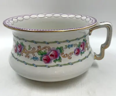 Buy Keeling & Co Beaufort Chamber Pot Large Handle Floral Losol Ware T2592 C3617 • 16.99£