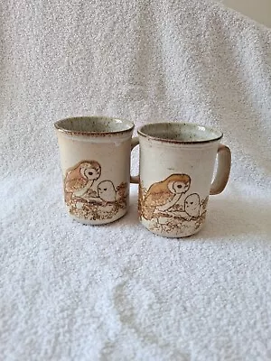 Buy Vintage Dunoon Ceramics Mug Owl & Chick • 19.99£