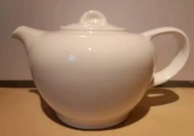 Buy Stylish White Teapot  400ml ~ Churchill Alchemy ~ Vitrified Fine China • 12£