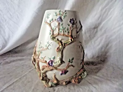 Buy Clarice Cliff Vase Moulded In The Cherry Tree Pattern For Newport Pottery • 195£