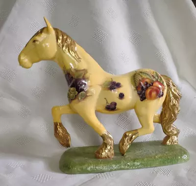 Buy Aynsley Orchard Gold Limited Edition Horse Number 75 Of 499 • 349£