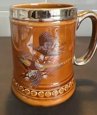 Buy Vintage Lord Nelson Pottery Mug / Stein 2 Pheasant  13 Cm Tall • 6£