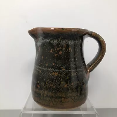 Buy MUCHELNEY Studio Pottery - Small Wood Fired Stoneware Cream Jug #1608 • 30£