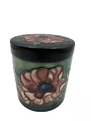 Buy Moorcroft Art Nouveau Pottery Anemone Dresser Jar With Lid England  • 114.81£
