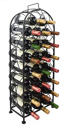 Buy Wine Rack 23 Bottles Storage Freestanding Display Shelf Metal Wine Holder • 34.99£