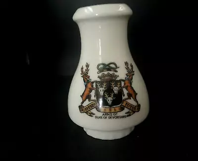 Buy Goss Crested China - DUKE Of DEVONSHIRE Crest - Doncaster Ancient Vase - Goss. • 6£