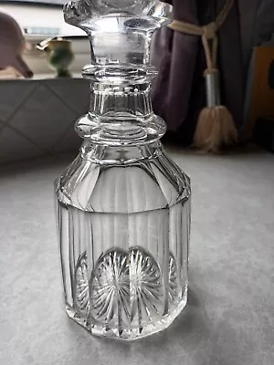 Buy Antique 19th Century Cut Glass Decanter Without Stopper • 8£