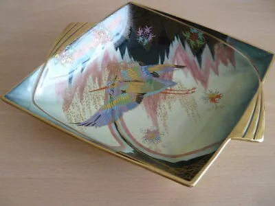 Buy Stunning Art Deco Pottery Carlton Ware Dish Sketching Bird • 110£