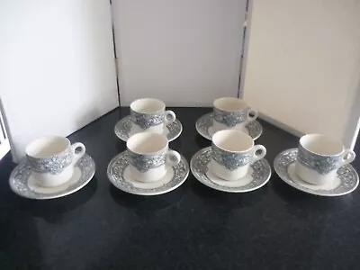 Buy Retro Alfred Meakin 4x Coffee Cups And Saucers • 16£