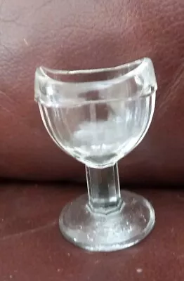Buy Vintage Glass Eye Cup, 1930s Eye Medicine Cup, Eye Wash Cup, Eye Bath  • 3£