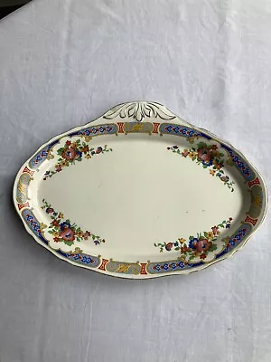 Buy Alfred Meakin Vintage China Sandwich Plate Multicoloured  • 6.50£