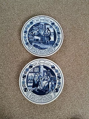 Buy Royal Goedewaagen Blue Delft Plates • 20£