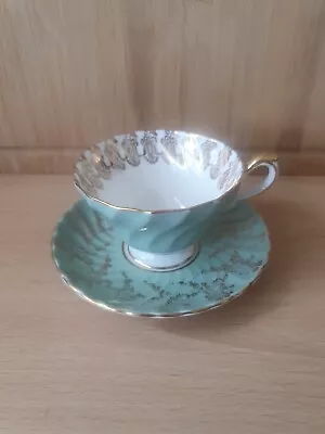 Buy A Vintage Aynsley Fine Bone China Tea Cup And Saucer, Gold Pattern • 20£