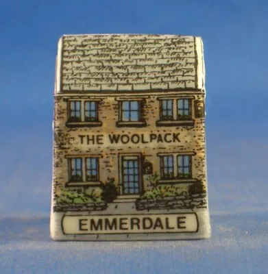 Buy Birchcroft Miniature House Shaped Thimble -- The Woolpack Emmerdale • 5.95£