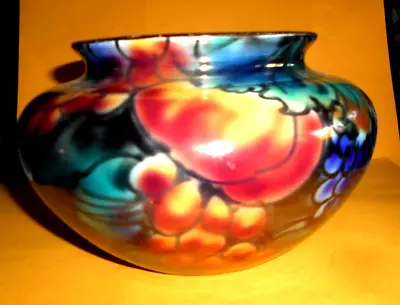 Buy Beautiful Antique Art Nouveau Burleigh Ware Large Lustre Bowl • 48.55£