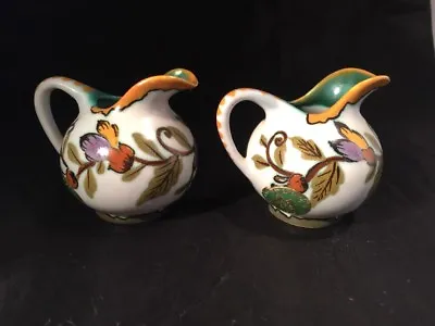 Buy Vintage Antique Gouda Royal Pottery Zuid Holland Miniature Jugs Floral Decoratio • 44.90£