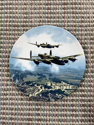 Buy Royal Doulton Lancaster Over Windsor Castle Limited Edition Plate WW2 Aircraft • 8£