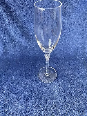 Buy Royal Doulton Oxford 9 ½” Fluted Champagne Crystal Glass With Stamped. VGC Used. • 18£