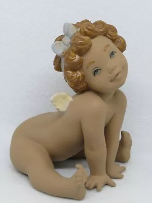 Buy Lladro Figurine Gres Angel WINGED DELIGHT 2451. Boxed In Excellent Condition. • 75£