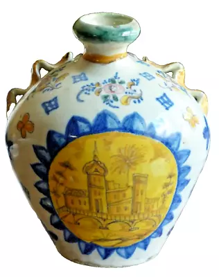 Buy Antique 17th Century Style Italian Tin Glazed Majolica Syrup Or Drug Jar • 45£