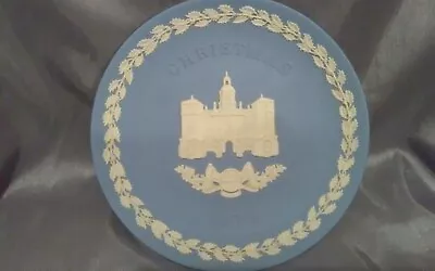 Buy Wedgwood Blue Jasperware Horse Guards 1978 Collectable Plate • 6£