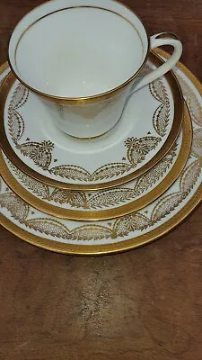 Buy Aynsley England St Vincent 178 Bone China Decorative 4 Piece Rare • 5.99£