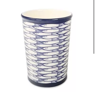 Buy Jersey Pottery Sardine Run Vase / Utensil Holder - Small • 25£