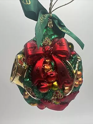 Buy Waterford Bountiful Holiday Wishes Fruit Basket Horn Ornament Blown Glass • 31.68£