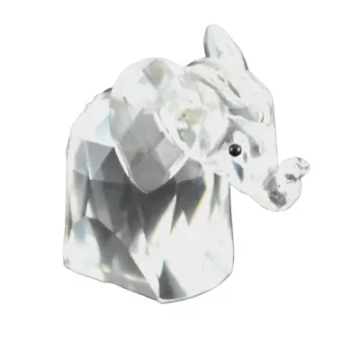 Buy Swarovski Crystal Large Elephant Metal Tail 010015 African Wildlife Collection • 35£