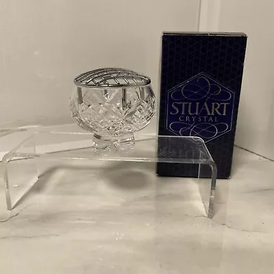 Buy Stuart Crystal Posy Vase With Mesh Top Boxed • 6.95£