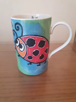 Buy Dunoon Stoneware Mug 'Creepy Crawlies' Design By Jane Brookshaw.Pre Owned • 6.50£