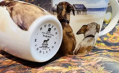 Buy 2 Scruffy Mutts Hudson Middleton Dog Mug By Anna Danielle - Growing Old Together • 16.99£