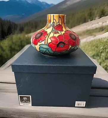 Buy Boxed Old Tupton Ware Yellow Poppy Tw1683 6  Vase Floral Handpainted Flowers • 39.99£