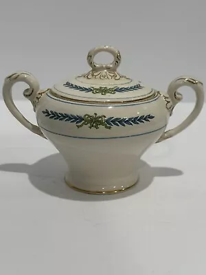 Buy Vintage Myott Staffordshire Sugar Bowl Athens Design • 18.64£