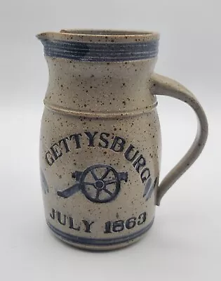 Buy Vtg Westerwald Gettysburg Stoneware Pottery Pitcher Signed W/Chip • 14.90£