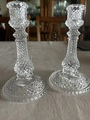 Buy 1920’s Baccarat Candle Holders Extremely Rare Zenith Antique One Repaired • 465.03£