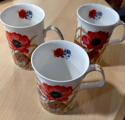 Buy Roy Kirkham Country Life Poppies Mug X 3 • 14£