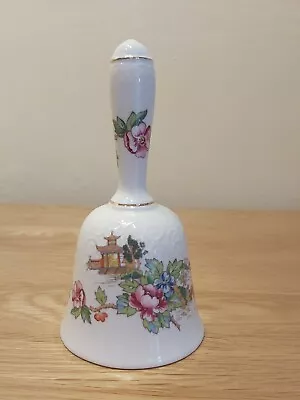 Buy Crown Staffordshire 'Pagoda' Bone China Bell 13cm • 5£