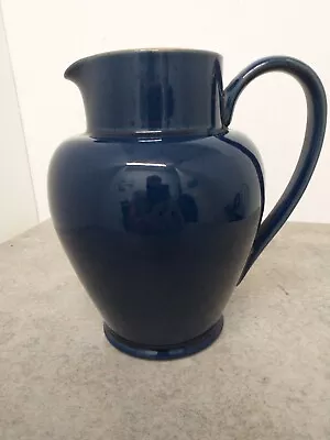 Buy Vintage Large Blue Denby Pitcher 8 Inches Tall Speckled (H12) • 4.99£