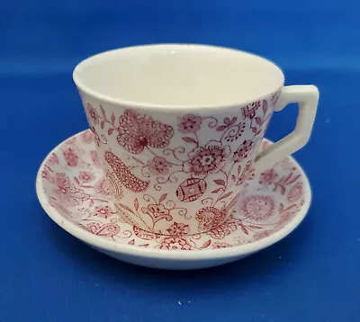 Buy Antique 1856 Ridgways China Chintz Pattern Mini Child's Tea Cup & Saucer • 22.41£