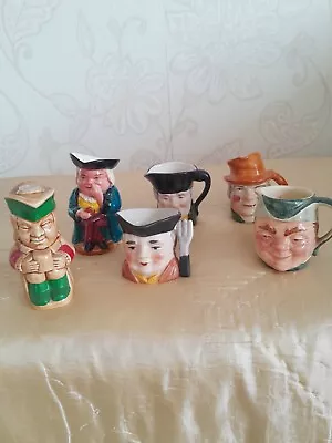 Buy Selection Of Toby Jugs To Include Leonardo, Burlington Ware • 5£