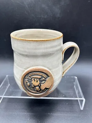 Buy Local Pottery Studio & Gallery Handmade Stoneware Milk Glazed LRG Coffee Mug • 24.23£