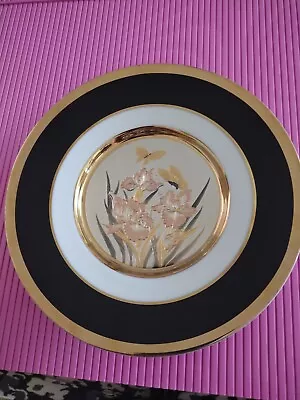 Buy The Art Of Chokin Flower & Butterfly Plate • 5.99£