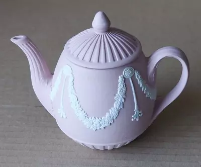 Buy Wedgwood Pink Jasperware Miniature Tea Pot • 10£