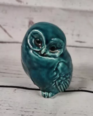 Buy Poole Pottery Blue Glazed Baby Owl 3 1/4  (84mm) High • 8.99£