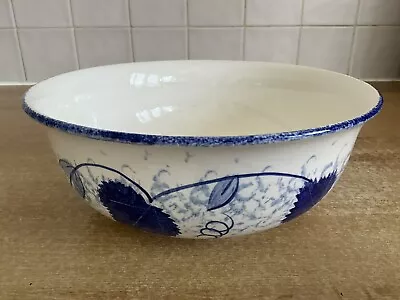 Buy Poole Blue Vine - 25 Cm Fruit / Salad Bowl • 18£